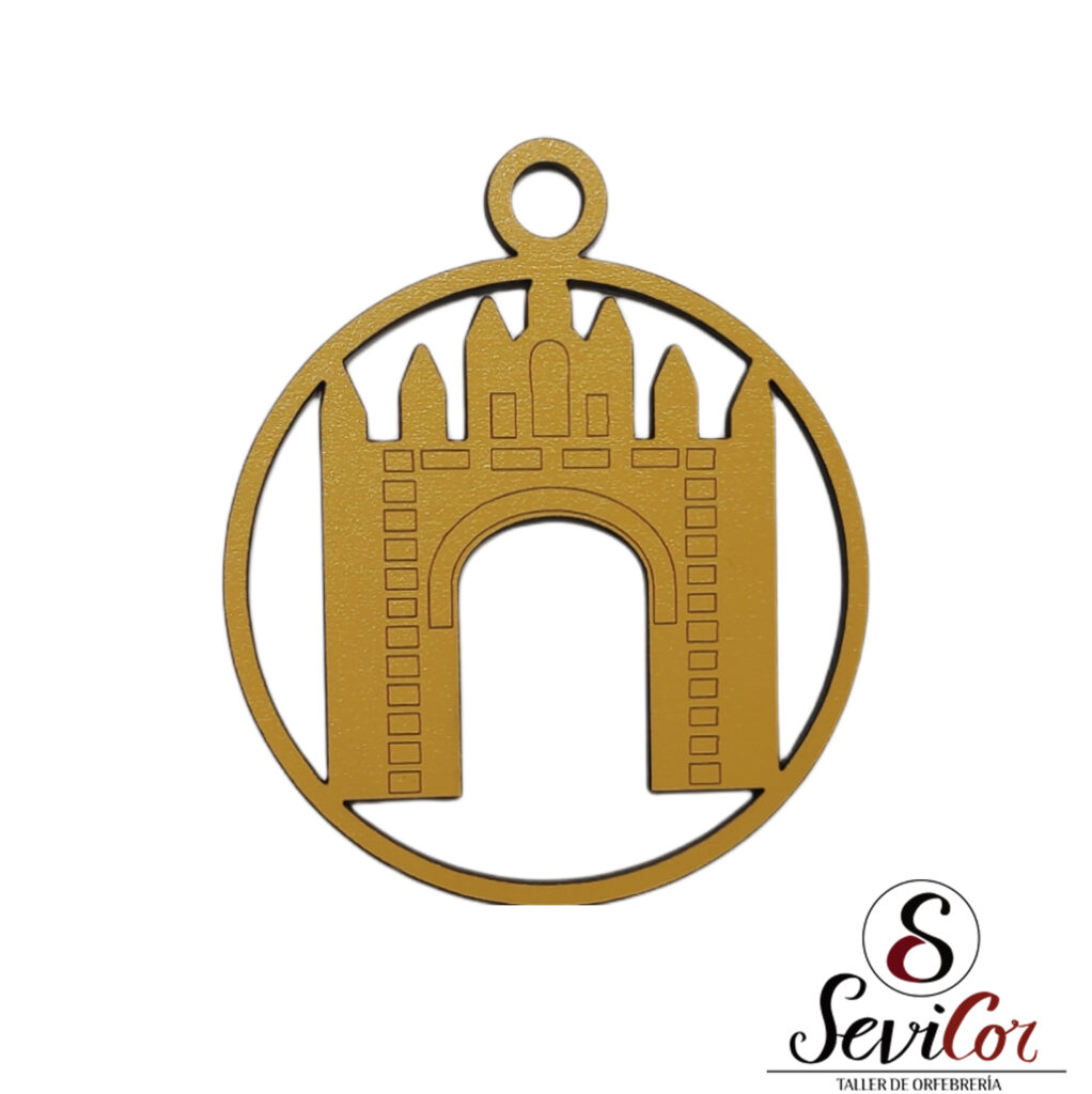 Bola Navidad arco macarena